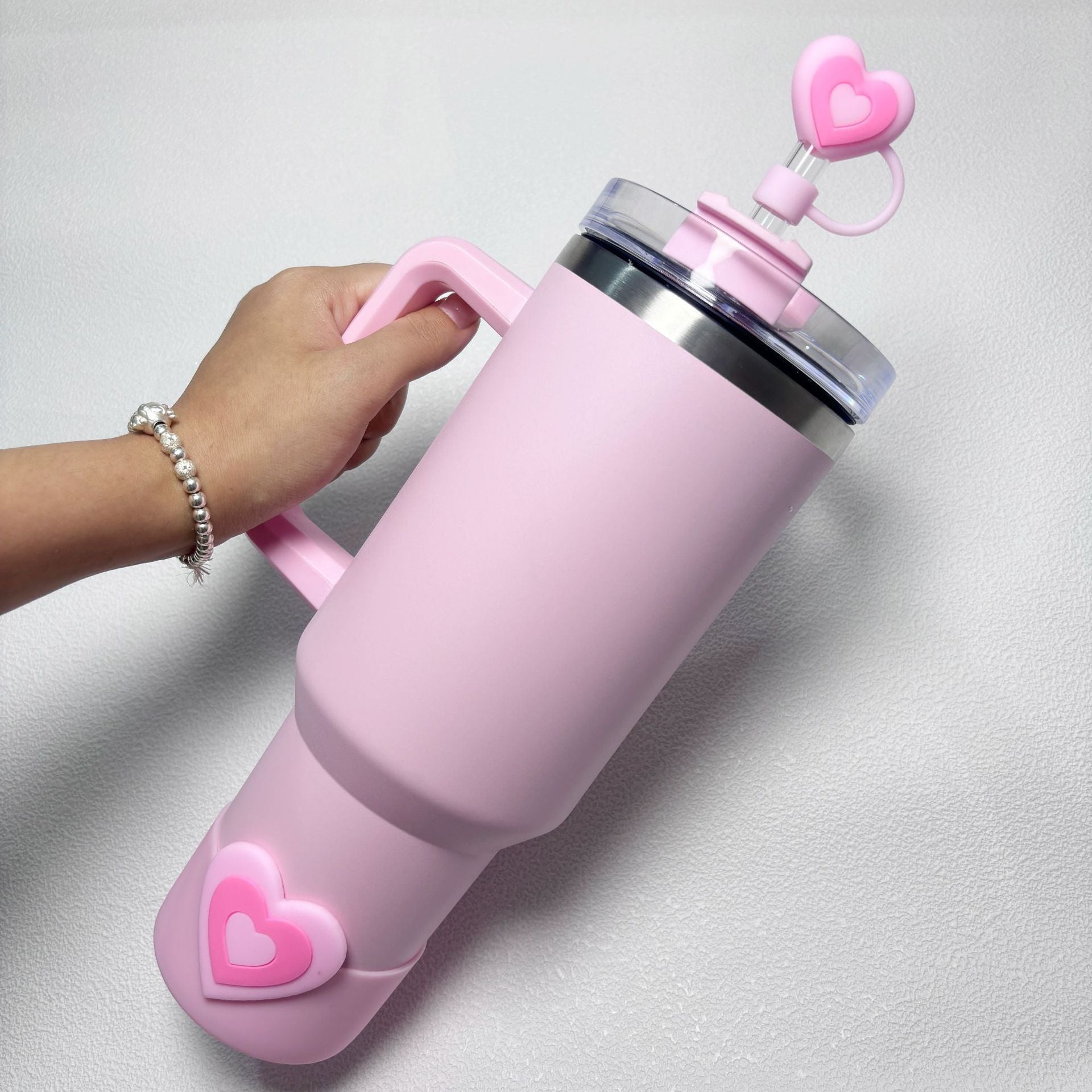 Pink Cup Accessory Set