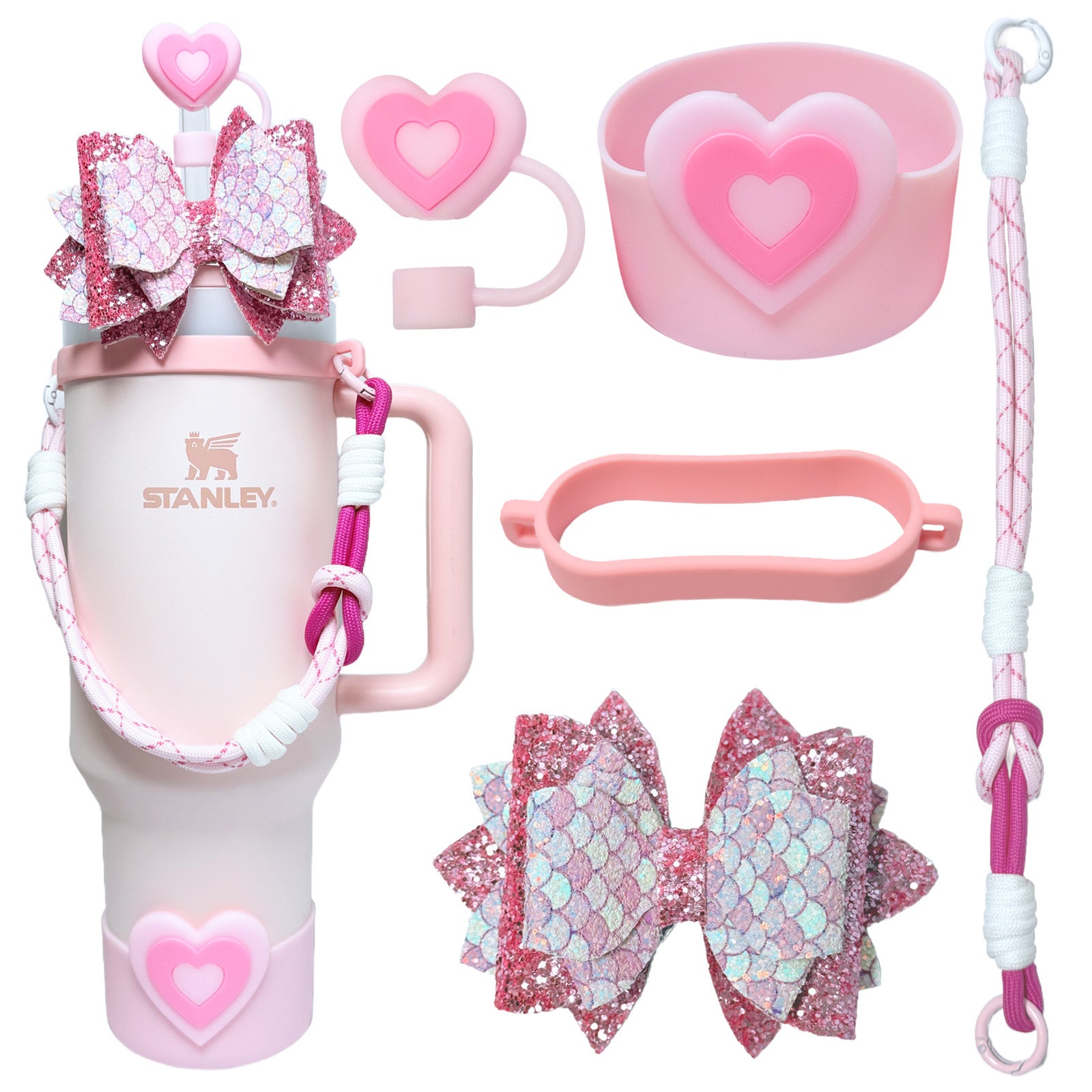 Pink Cup Accessory Set 2