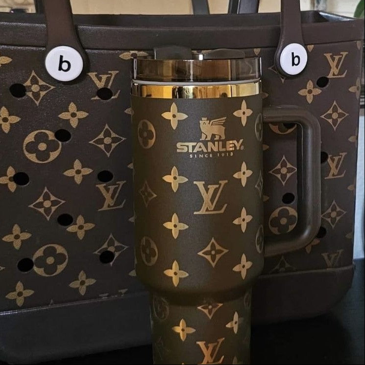 Designer Louisv STAN Big Insulated Car Cup 40 OZ